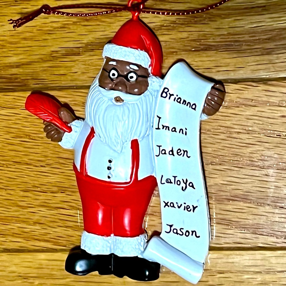 Santa’s List Ornament